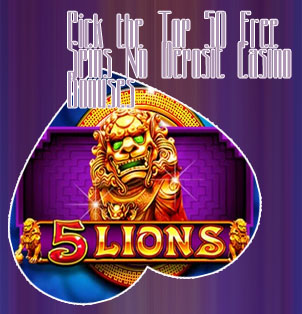 Lion slots no deposit bonus